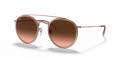 Ray-Ban RB3647N Pink / Pink Gradient Brown Lens (9069A5) Sunglasses - Color Image