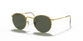 Ray-Ban RB3447 - Round Metal Legend Gold / G-15 Green Lens (919631) Sunglasses - Color Image