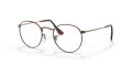 Ray-Ban RB3447V Round Metal Bronze/Copper (3120) Eyeglasses - Color Image