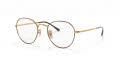 Ray-Ban RB3582V Round Metal II Gold On Top Havana (2945) Eyeglasses - Color Image