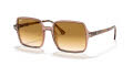 Ray-Ban RB1973 Transparent Light Brown / Gradient Brown (128151) Sunglasses - Color Image