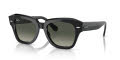 Ray-Ban RB2186 Black / Grey (901/71) Sunglasses - Color Image