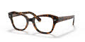 Ray-Ban RB5486 Havana On Transparent Brown (5989) Eyeglasses - Color Image