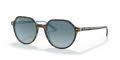 Ray-Ban RB2195 Havana On Light Blue / Blue Gradient Grey Lens (13163M) Sunglasses - Color Image
