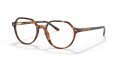 Ray-Ban RB5395 Striped Havana (2144) Eyeglasses - Color Image