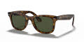 Ray-Ban RB4340 Havana / Green Lens (710) Sunglasses - Color Image
