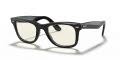 Ray-Ban RB2140 - Original Wayfarer Shiny Black / Grey Lens (901/5F) Sunglasses - Color Image