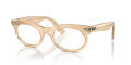Ray-Ban RB2242V Photo Waves Brown (8294) Eyeglasses - Color Image