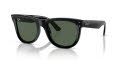 Ray-Ban Wayfarer-Reverse Black / Green (6677VR) Sunglasses - Color Image