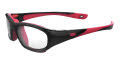Rec Specs Liberty Sport RS-40 Shiny Black Red (221) Eyeglasses - Color Image