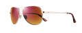 Revo Relay RE1014 Gold / Polarized Spectra Serilium Lens (RE 1014 04 SP) Sunglasses - Color Image