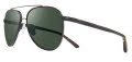 Revo Arthur S Black Frame with Smoky Green Lens (RE 1109 01 SG50) Sunglasses - Color Image
