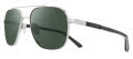 Revo Harrison S Chrome Frame with Smoky Green Lens (RE 1108 03 SG50) Sunglasses - Color Image