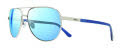 Revo Conrad Chrome with Blue Water Lens (RE1106-03BL) - polarized Sunglasses - Color Image