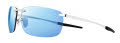 Revo Descend Z (RE 1170) Satin Chrome/Blue Water (RE 1170 03 BL) Sunglasses - Color Image