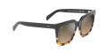 Maui Jim Rooftops - 898 Black with Tortoise / HCL® Bronze MauiGradient® PolarizedPlus2 Lens (HS898-10) Sunglasses - Color Image