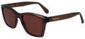 Salvatore Ferragamo SF2001S Transparent Brown (232) Sunglasses - Color Image