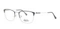 Smoke Eyewear Fizzle Matte Silver Eyeglasses - Color Image