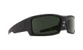 Spy General Soft Matte Black / Happy Gray Green Polarized (673118973864) Sunglasses - Color Image