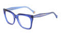 Carolina Herrera HER-0227 Blue Azure (ZX9) Eyeglasses - Color Image