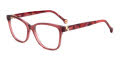 Carolina Herrera HER-0239 Burgundy Red Havana (82U) Eyeglasses - Color Image