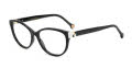 Carolina Herrera HER-0240 Black White (80S) Eyeglasses - Color Image
