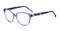 Carolina Herrera HER-0240 Blue Havana Blue (XP8) Eyeglasses - Color Image