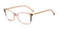 Carolina Herrera HER-0246 Peach Havana (L93) Eyeglasses - Color Image