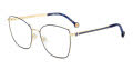 Carolina Herrera HER-0264 Matte Blue Gold (NUC) Eyeglasses - Color Image
