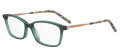 Carolina Herrera HER-0266 Green (1ED) Eyeglasses - Color Image