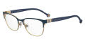 Carolina Herrera HER-0267 Matte Blue Gold (NUC) Eyeglasses - Color Image
