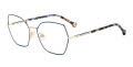 Carolina Herrera HER-0272 Matte Blue Gold (NUC) Eyeglasses - Color Image