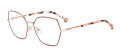 Carolina Herrera HER-0272 Burgundy Copper Gold (YK9) Eyeglasses - Color Image