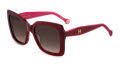 Carolina Herrera HER-0258/G/S Burgundy (LHF/HA) Sunglasses - Color Image