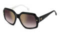 Carrera CARRERA 3045/S Black White (80S/YK) Sunglasses - Color Image
