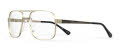 Safilo Elasta E 3255 Gold Black (RHL) Eyeglasses - Color Image
