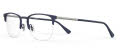 Safilo Elasta E 7255 Matte Blue (FLL) Eyeglasses - Color Image
