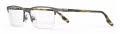 Safilo Elasta E 8005 Matte Dark  Ruthenium (R80) Eyeglasses - Color Image