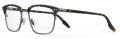 Safilo Elasta E 8008 Dark Ruthenium Havana (EKP) Eyeglasses - Color Image