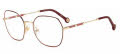Carolina Herrera HER-0173 Gold Burgundy (NOA) Eyeglasses - Color Image