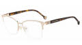 Carolina Herrera HER-0193 Gold Pink (EYR) Eyeglasses - Color Image