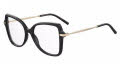Carolina Herrera HER-0194 Black Gold (2M2) Eyeglasses - Color Image