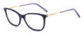 Carolina Herrera HER-0197 Blue Gold (KY2) Eyeglasses - Color Image