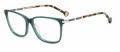 Carolina Herrera HER-0199/G Green Havana (ACK) Eyeglasses - Color Image