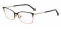 Carolina Herrera HER-0200 Gold Black (RHL) Eyeglasses - Color Image