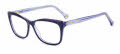 Carolina Herrera HER-0208 Blue Violet (WOI) Eyeglasses - Color Image