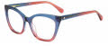 Kate Spade LELIA Blue Red (08RU) Eyeglasses - Color Image
