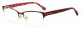 Kate Spade MARJORIE Red Pattern (00PA) Eyeglasses - Color Image