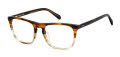 Fossil FOS 7191 Striped Brown Beige (2ZR) Eyeglasses - Color Image