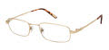 Fossil Rusty Matte Gold (AOZ) Eyeglasses - Color Image